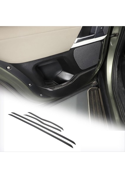 Land Rover Defender Için Karbon Fiber 110 2020-2024 Iç Kapı Paneli Saklama Kutusu Döşeme Iç Aksesuarlar (Yurt Dışından) fırsatları