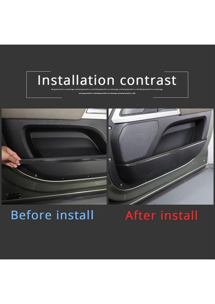 Land Rover Defender Için Karbon Fiber 110 2020-2024 Iç Kapı Paneli Saklama Kutusu Döşeme Iç Aksesuarlar (Yurt Dışından) indirimleri