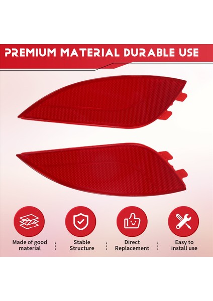 Arka Tampon Reflektörü Hyundai Tucson Için Işık Lambası 2.0l 2.4l 2010-2015 924062S100 924052S100 (Yurt Dışından) modelleri