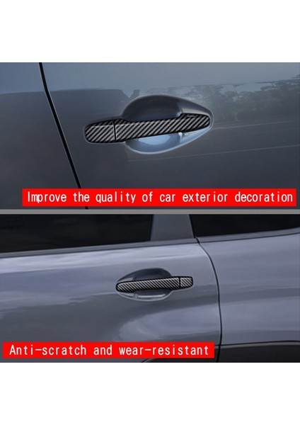Araba Kapısı Dış Çekme Sökme Trim Kapağı Subaru Forester Için 2025 Dış Tutamak Trim Sticker Karbon Fiber (Yurt Dışından) fiyatları