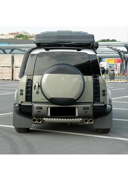 Füme Siyah Kuyruk Işık Kapağı Arka Sis Lambası Land Rover Defender Için 90 110 130 2020-2024 Aksesuarlar (Yurt Dışından) fiyatları