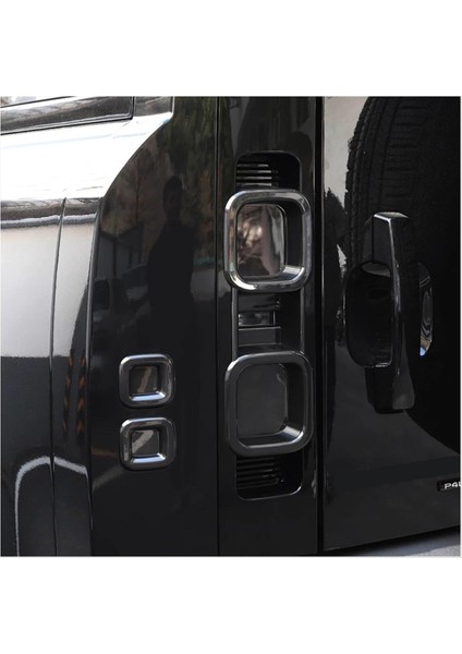 Füme Siyah Kuyruk Işık Kapağı Arka Sis Lambası Land Rover Defender Için 90 110 130 2020-2024 Aksesuarlar (Yurt Dışından) modelleri