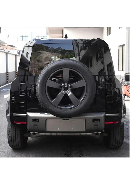 Füme Siyah Kuyruk Işık Kapağı Arka Sis Lambası Land Rover Defender Için 90 110 130 2020-2024 Aksesuarlar (Yurt Dışından) fırsatları