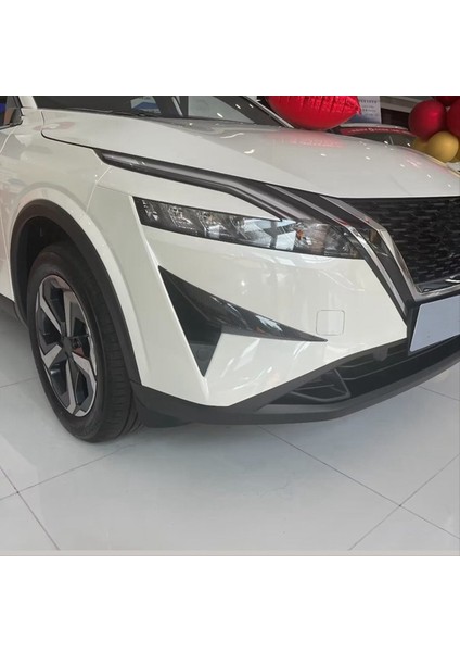Nissan Qashqai Için J12 2022 2023 Araba Ön Sis Farları Kapak Tampon Splitter Spoiler Trim Aksesuarları Abs Karbon Fiber (Yurt Dışından) fiyatları