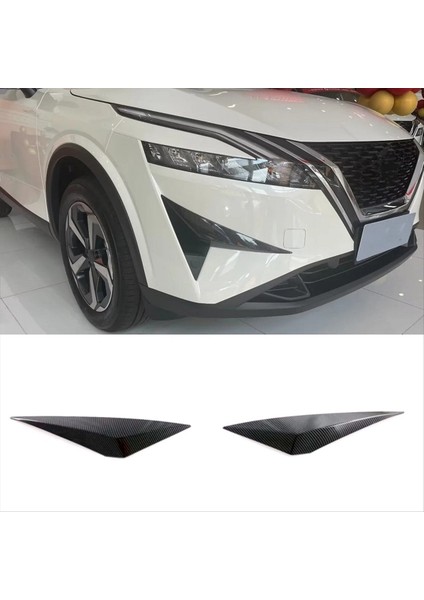 Nissan Qashqai Için J12 2022 2023 Araba Ön Sis Farları Kapak Tampon Splitter Spoiler Trim Aksesuarları Abs Karbon Fiber (Yurt Dışından) indirimleri