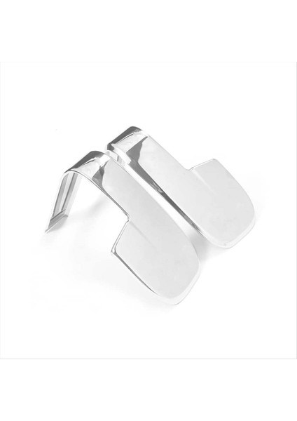 Ford Maverick Için 2022 2023 Araba Dikiz Yan Ayna Kapağı Dekorasyon Süslemesi Aksesuarları - Abs Gümüş (Yurt Dışından)