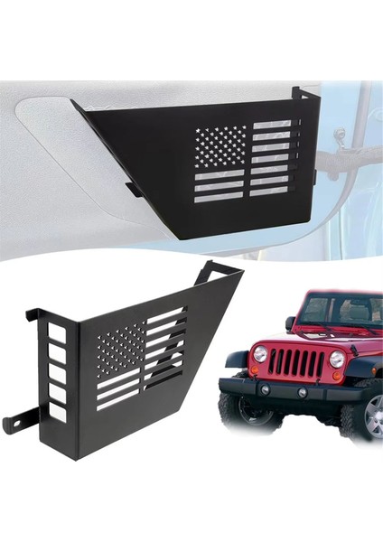 1 Pair Metal Ön Kapı Depolama Kutusu, Kapı Tarafı Ekleme Organizatör Kutusu Cepleri Jep Wrangler Jk 2/4 Kapı 2007-0217 (Yurt Dışından) modelleri