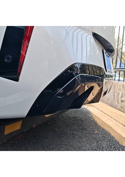 Bmw X3 G45 2025 Karbon Fiber Araba Arka Tampon Dudak Ayırıcı Spoiler Kanard Kapak Kaplama Dekorasyon Aksesuarları (Yurt Dışından) modelleri