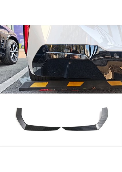 Bmw X3 G45 2025 Karbon Fiber Araba Arka Tampon Dudak Ayırıcı Spoiler Kanard Kapak Kaplama Dekorasyon Aksesuarları (Yurt Dışından) indirimleri
