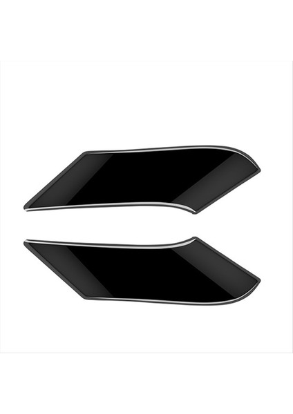 Araba Bir Sütun Döşeme Kapağı Kapı Dış Sütun Garnit Trim Panel Subaru Forester 2025 Araba Trim Aksesuarları Parlak Siyah (Yurt Dışından)