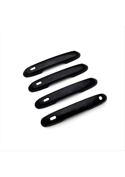 Toyota Grand Highlander Için 2024 Lhd Araba Dış Kapı Tutucu Kapak Trim Aksesuarları Siyah (Yurt Dışından)