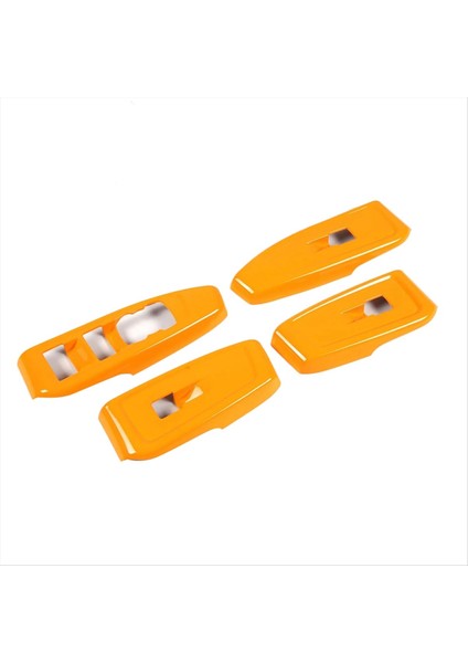 Ford Ranger Için 2023 2024 Lhd Araba Pencere Asansör Anahtarı Panel Kapak Trim Iç Aksesuarlar Turuncu (Yurt Dışından)