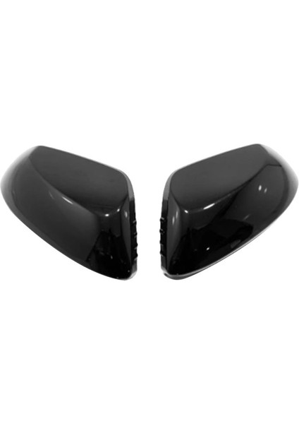 Toyota Corolla Için 2019-2022 Parlak Siyah Yan Kapı Dikizli Ayna Kapak Trim Kapağı (Yurt Dışından)