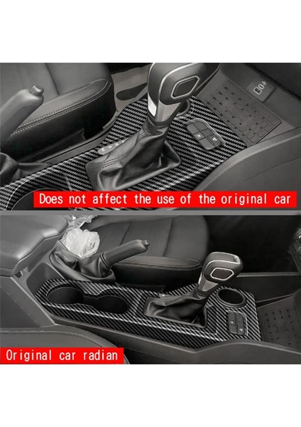 Araba Karbon Fiber Merkez Konsolu Su Kupası Tutucu Dekorasyon Kapağı Ford Ranger 2023+ (Yurt Dışından) fiyatları