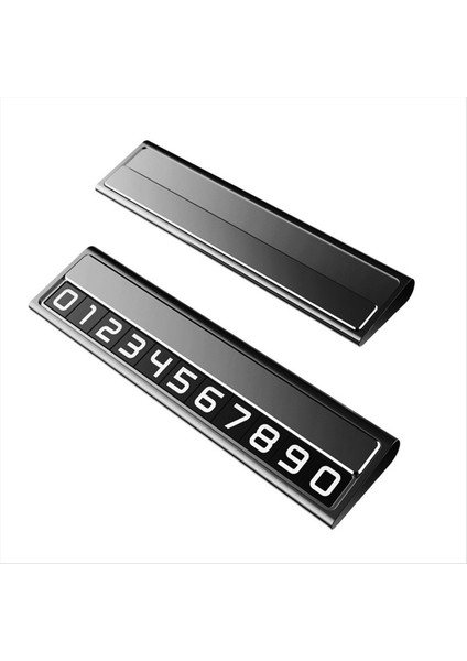 Araba Geçici Park Karikatür Telefon Numarası Alüminyum Park Araba Şekeri Araba Aksesuarları Park Park Numarası Siyah (Yurt Dışından) fiyatları