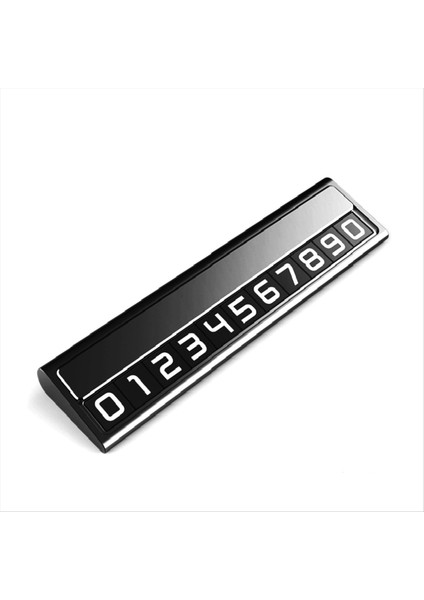 Araba Geçici Park Karikatür Telefon Numarası Alüminyum Park Araba Şekeri Araba Aksesuarları Park Park Numarası Siyah (Yurt Dışından) modelleri