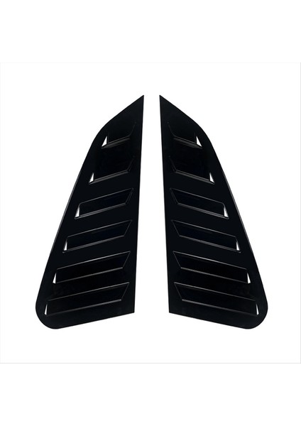 Araba Arka Üçgen Pencere Panjurları Panjurlar Panjurlar Kapak Kapağı Subaru Impreza Wrx Stı 2011-2014 Parlak Siyah (Yurt Dışından)