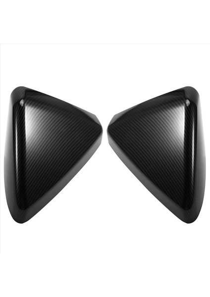 Dikiz Ayna Kabuğu Dikiz Aynası Kapağı Reflektör Kabuk Karbon Fiber Desen Tesla Cybertruck Için Dikiz Aynası (Yurt Dışından)