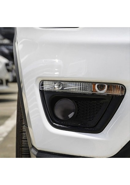 Araba Ön Tampon Sis Lambası Kapağı Dekorasyon Jeep Compass 2017-2020 Dış Aksesuarları Için Çerçeve Süslemesi (Yurt Dışından) fiyatları