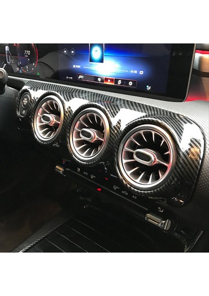 Araba Ön Enstrüman Düzlem Merkezi Hava Outlet Mercedes Için Havalandırma Benz A Cla Sınıfı W177 C118 2019+ A/c Hava Çıkışı Çerçevesi (Yurt Dışından) modelleri