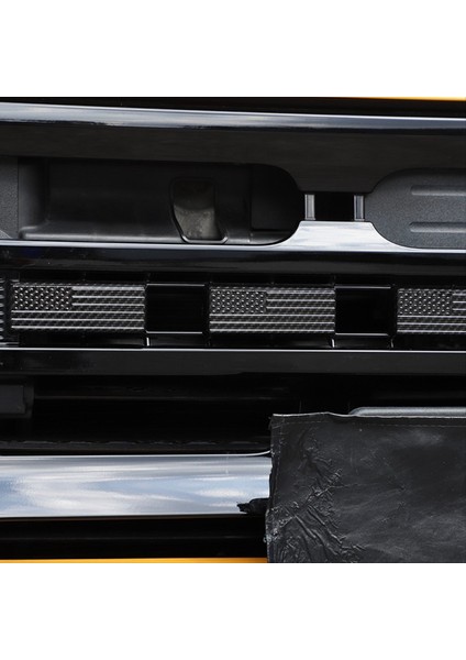 Ford Bronco 2021-2024 Ön Rozet Için Ön Izgara Mektubu Amblem Kaplama Dış Aksesuarları Ön Rozet Yükseltme (Yurt Dışından) modelleri