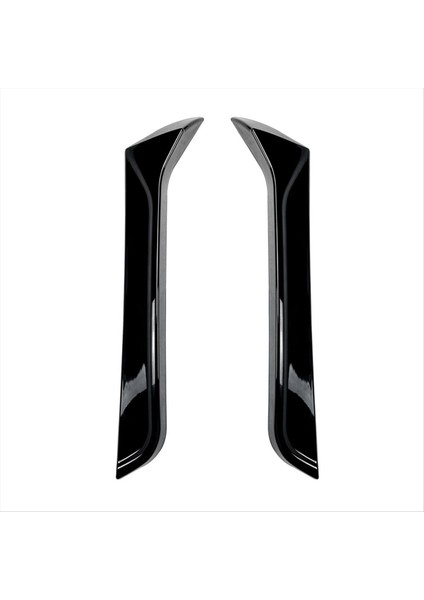 Araba Arka Pamuk Yan Spoiler Canards Vw T-Roc 2017-2024 Arka Ön Cam Yan Kanat Trim Sticker, A Için (Yurt Dışından)