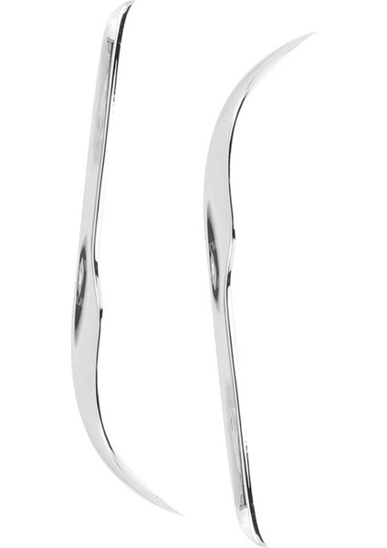 Honda Hr-V Hrv Vezel 2014 2015 2015 2017 2018 2019 Yan Dikiz Aynası Trim Şeridi Koruyucusu Aksesuarları, 2pcs Chrome (Yurt Dışından)