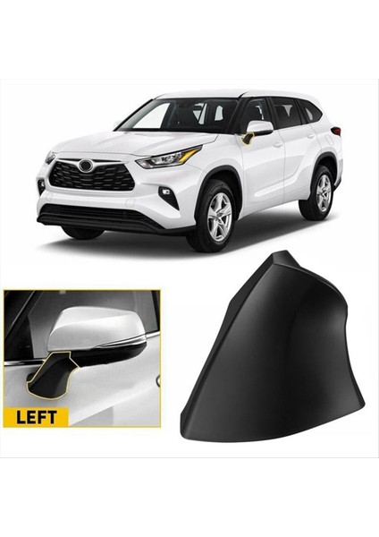 Araba Tarafı Dikiz Aynası Toyota Highlander ve Hibrid 2020 - 2022 Için Düşük Destek Tabanı Yedek (Yurt Dışından) modelleri