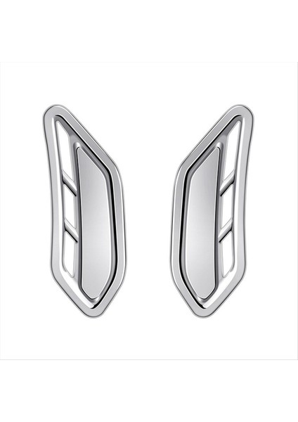 Subaru Forester 2025 Gümüş Için Araba Yan Kanat Hava Akışı Giriş Kapağı Yan Çamurluk Trim Çerçeve (Yurt Dışından)