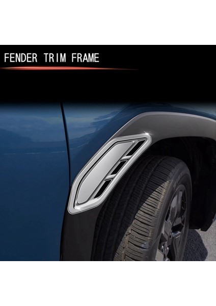 Subaru Forester 2025 Gümüş Için Araba Yan Kanat Hava Akışı Giriş Kapağı Yan Çamurluk Trim Çerçeve (Yurt Dışından) fiyatları