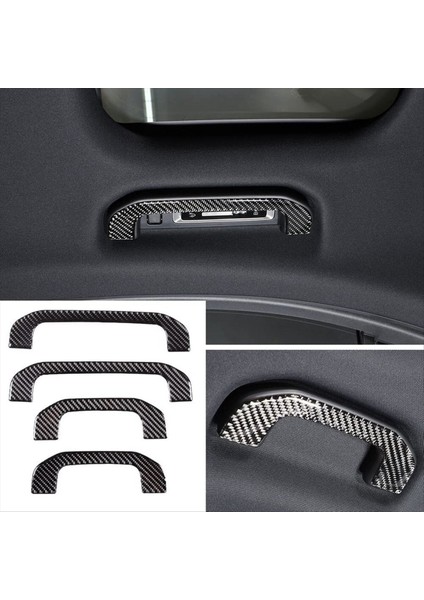 Mercedes-Benz C-Class W206 2022 2023 Yumuşak Karbon Fiber Araç Çatı Kapma Tutma Kapak Dekoratif Trim Aksesuarları (Yurt Dışından) fırsatları