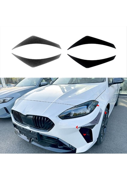 Araba Ön Tampon Yan Sericilik Spoiler Sis Lambası Yan Spoiler Trim Bmw 1 Serisi F70 2 Serisi F74 M Sport 2024+ B (Yurt Dışından) modelleri