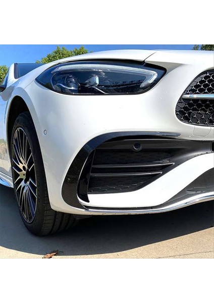 1 Çift Araba Ön Tampon Yan Havalandırma Kanard Rüzgar Bıçağı Splitter Mercedes-Benz C-Serisi W206 2021 2022 C200 C260 C300 Amg (Yurt Dışından) fırsatları