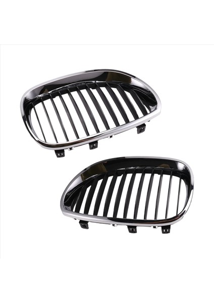 Ön Izgara Radyatör Izgara Böbrek Tampon Grille 51137027061 51137027062 Bmw 5 Serisi E60 E61 Hava Emme Gril (Yurt Dışından) modelleri