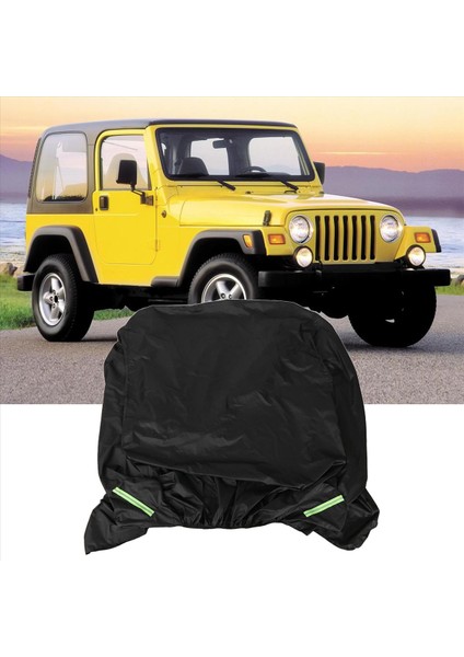Jeep Wrangler Için Tj Su Geçirmez Anti-Ultraviyole Güneşlik Tozu Kapağı Yarım Isı Yalıtım Arabası Kapağı 4 Kapı (Yurt Dışından) modelleri