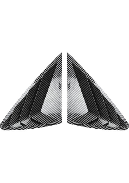 Araba Arka Üçgen Pencere Panjur Panjurları Panjurlar Mercedes-Benz Glc Coupe Için Kapak Kaplama C254 2024+ Amg Karbon Fiber (Yurt Dışından)