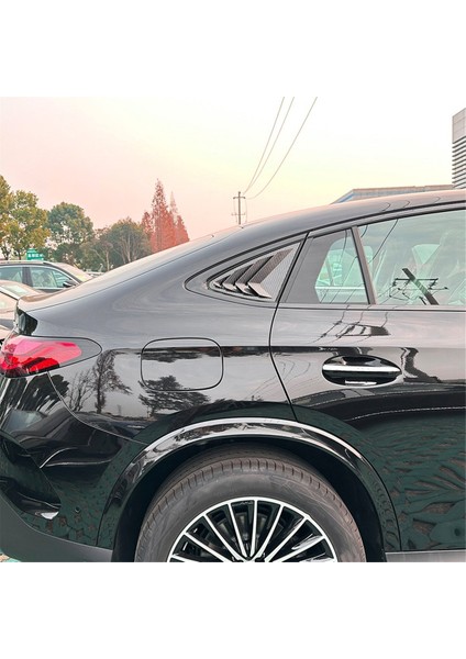 Araba Arka Üçgen Pencere Panjur Panjurları Panjurlar Mercedes-Benz Glc Coupe Için Kapak Kaplama C254 2024+ Amg Karbon Fiber (Yurt Dışından) modelleri