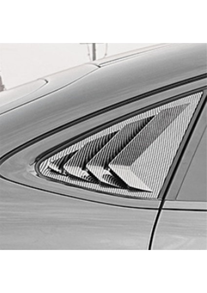 Araba Arka Üçgen Pencere Panjur Panjurları Panjurlar Mercedes-Benz Glc Coupe Için Kapak Kaplama C254 2024+ Amg Karbon Fiber (Yurt Dışından) indirimleri