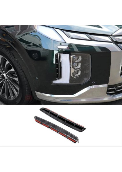 Hyundai Palisade Için 2022 2023 Araba Kafası Işık Lambası Göz Kapağı Göz Kapağı Göz Kapağı Kaplama Aksesuarları Abs Karbon Fiber (Yurt Dışından) fiyatları