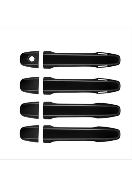 Araba Kapısı Dış Çekme Sökme Döşeme Kapağı Subaru Forester 2025 Dış Sap Trim Sticker Parlak Siyah (Yurt Dışından)