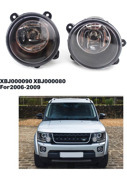 1 Çift Araba Ön Tampon Sis Lambaları Land Rover Discovery Için Montaj 2 3 Lr2 Lr3 2006-2009 XBJ000090 XBJ000080 (Yurt Dışından) indirimleri