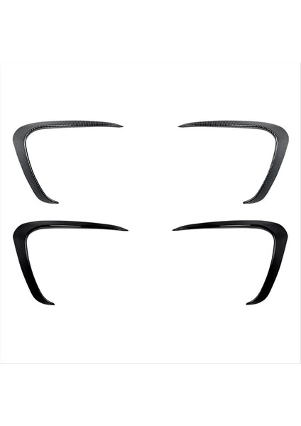 Araba Ön Tampon Ayırıcı Spoiler Trim Izgara Kanard Için Vw Up 2011-2015 Ön Izgara Rüzgar Kanadı Karbon Fiber (Yurt Dışından) indirimleri