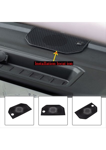 Toyota Tundra Sequoia Için Merkez Konsol Konsol Gösterge Korna Hoparlör Kapağı Döşeme 2022-2024 Iç Aksesuarlar (Yurt Dışından) modelleri