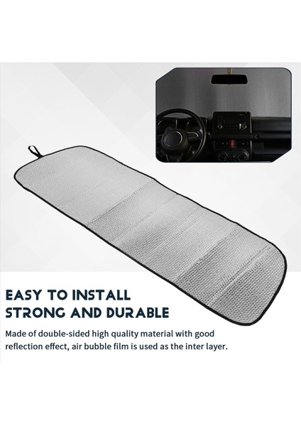 Ön Cam Güneşlik Kapağı, Jeep Wrangler Için Jl Jlu 2018 2019 Alüminyum Folyo Güneş Vizörü Mat Anti Uv Işın Heat Kalkanı (Yurt Dışından) indirimleri