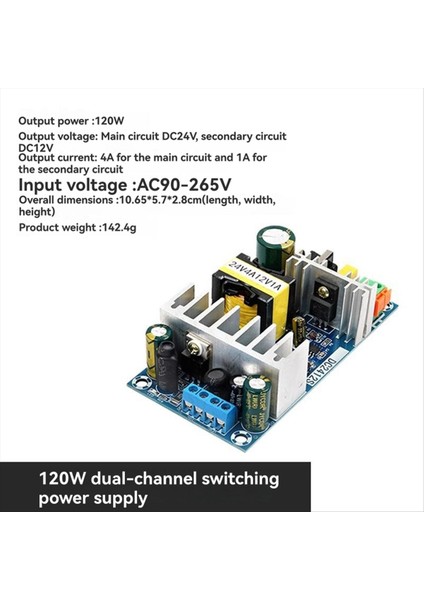 Ac-Dc 24V 4A / 12V 1A Anahtarlama Güç Kaynağı Kartı Devre Modülü (Yurt Dışından) indirimleri