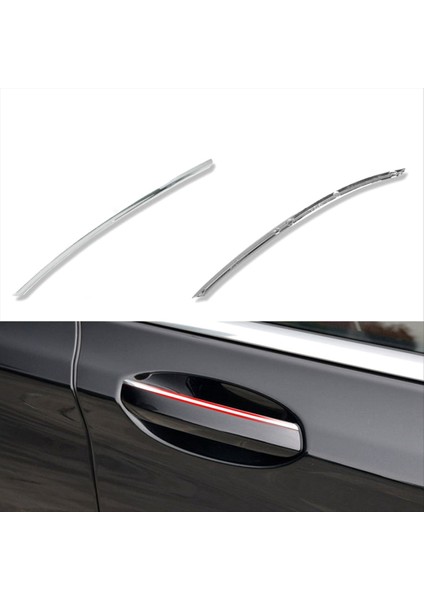 1paır Dış Kapı Tutucu Elektrapan Strip Parlak Metal Strip Aksesuarları 51217472725 Bmw G12 7 Serisi 2016-2021 (Yurt Dışından) indirimleri