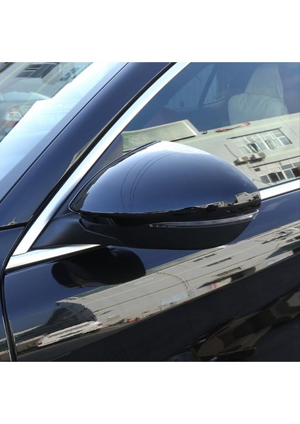 Maserati Grecale Için 2022 2023 Araba Dikiz Kapağı Yan Ayna Süslemesi Dekorasyon Çıkartması Accessorie (Abs Siyah) (Yurt Dışından) fırsatları