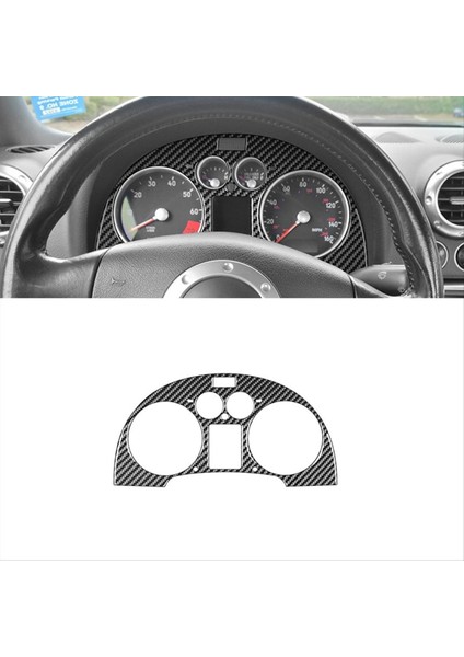 Audi Tt 8n 2001-2006 Gösterge Tablosu Kapak Gösterimi Panel Trim Sticker Iç Aksesuarlar Için Karbon Fiber (Yurt Dışından) indirimleri