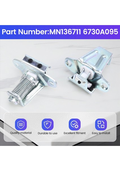 MN136711 6730A095 Araba Arka Kapı Bagaj Kapağı Kuyruk Kapısı Mandal Mitsubishi L200 Triton Iv KB4T KB5T KB7T KB8T 2005-2015 (Yurt Dışından) modelleri