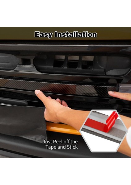 Ön Merkez Izgara Ekleme Kapağı Kaplama Ford Bronco Orta Izgara Ekleme Kapak Şeritleri Aksesuarları Karbon Fiber Rengi (Yurt Dışından) modelleri